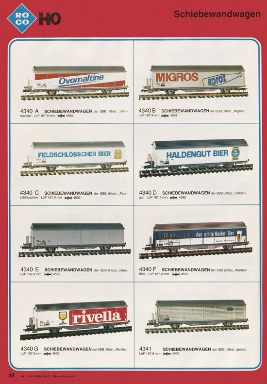 Roco International Katalog 1979