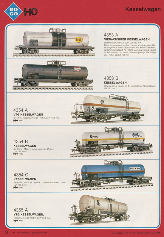 Roco International Katalog 1979