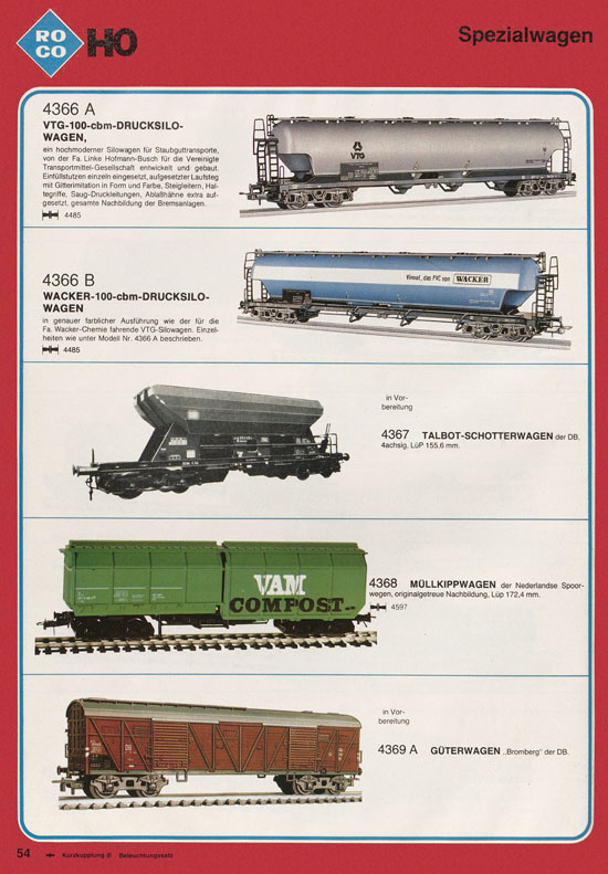 Roco International Katalog 1979