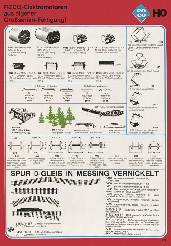 Roco International Katalog 1979