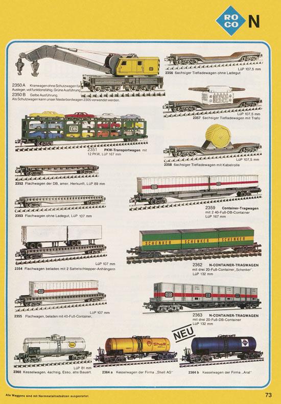 Roco International Katalog 1979