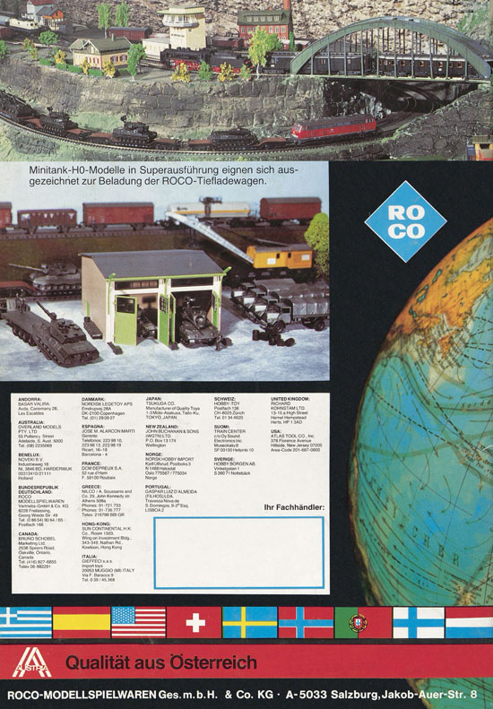 Roco International Katalog 1979