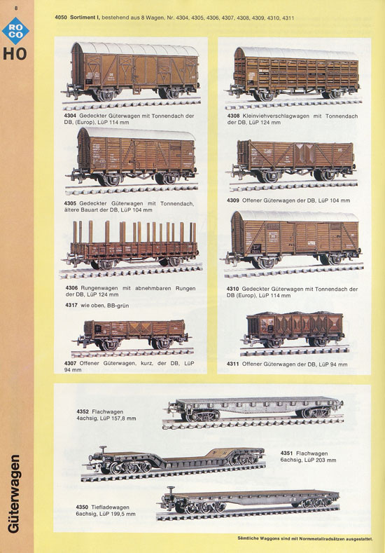 ROCO Katalog 1975