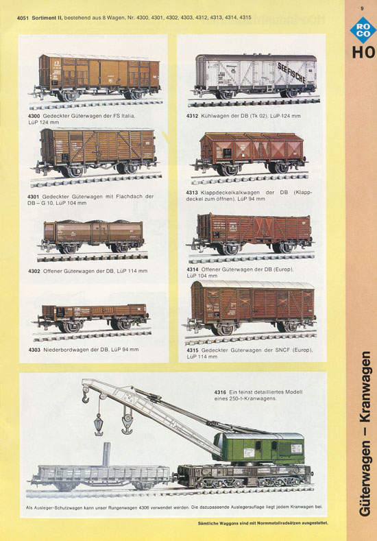 ROCO Katalog 1975