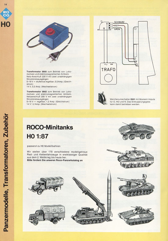 ROCO Katalog 1975