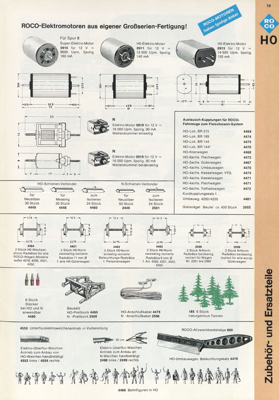 ROCO Katalog 1975