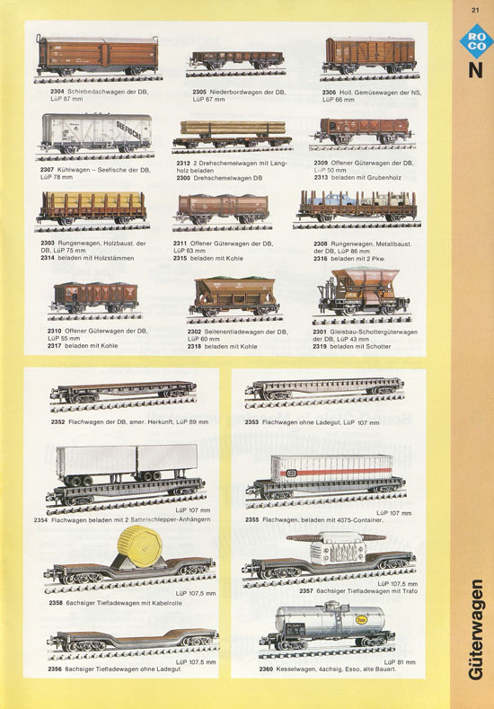 ROCO Katalog 1975