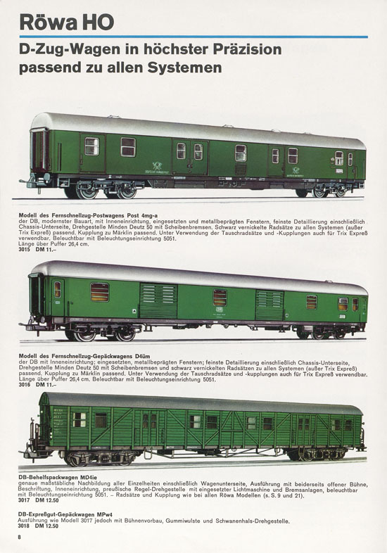 Röwa Katalog 1969-1970