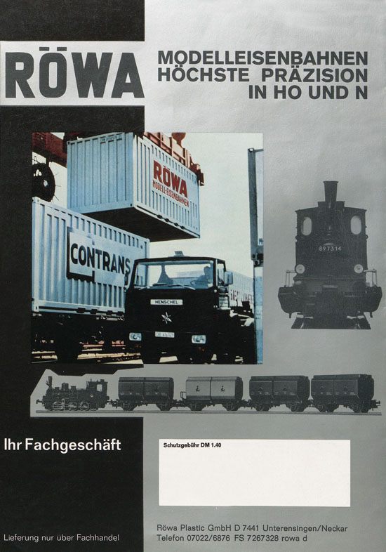 Röwa Katalog 1969-1970