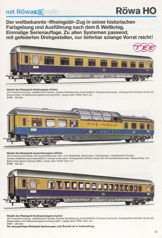 Röwa Katalog 1972-1973