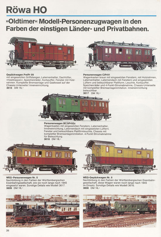 Röwa Katalog 1972-1973