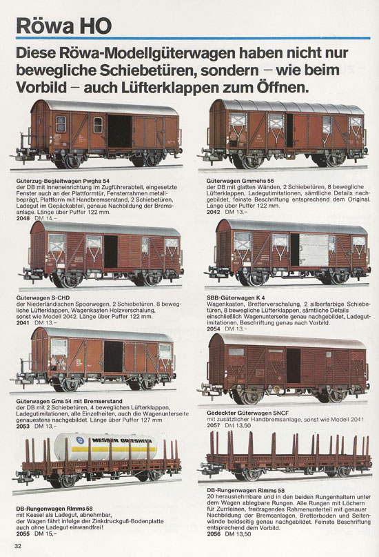 Röwa Katalog 1972-1973