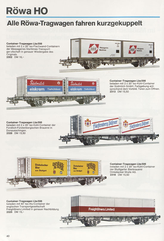 Röwa Katalog 1972-1973