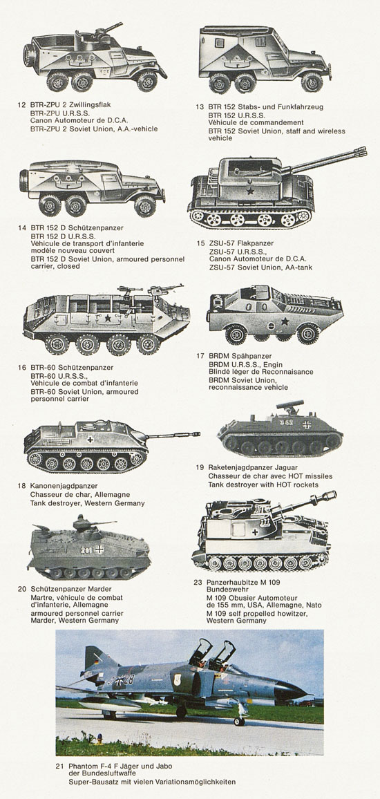 Roskopf Miniatur-Modelle Katalog 1981