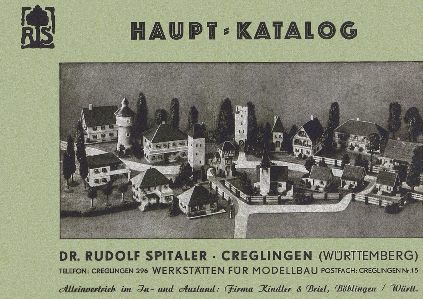 Rudolf Spitaler Katalog 1951