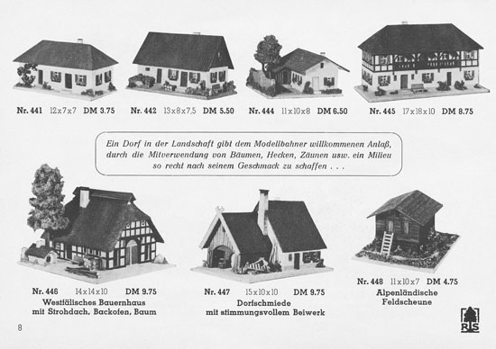 RS Spitaler Katalog 1955
