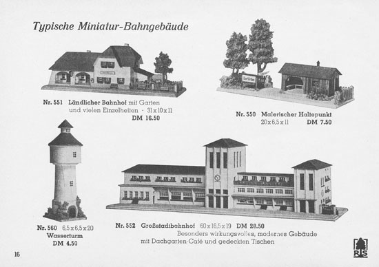 RS Spitaler Katalog 1955