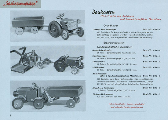 Seite 4 Sachsenmeister Katalog 1951