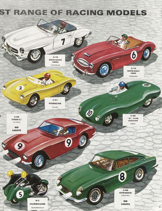 Seite 9 Scalextric Model Electric Motor Racing 1965