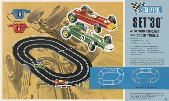 Scalextric Model Motor Racing 1966