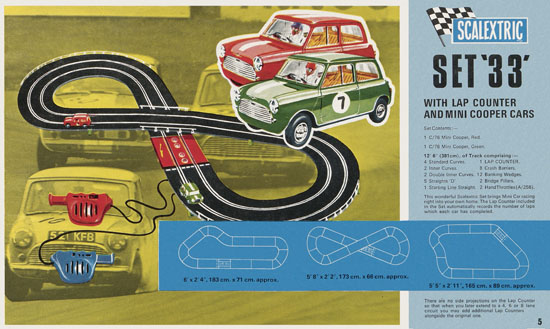 Scalextric Model Motor Racing 1966