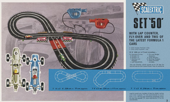 Scalextric Model Motor Racing 1966