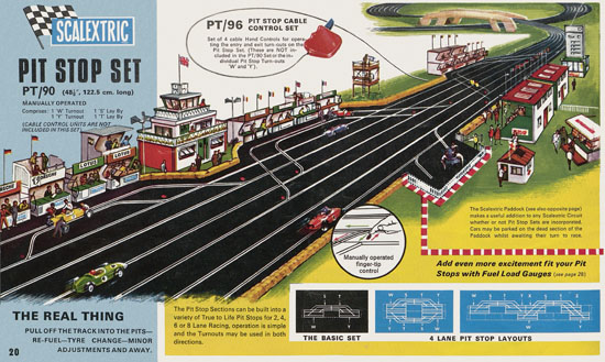 Scalextric Model Motor Racing 1966