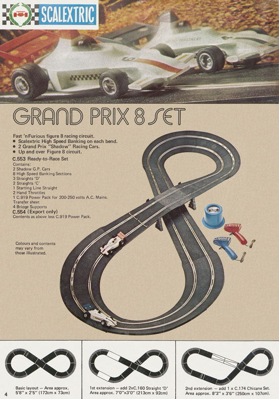 Scalextric International Motor Racing 1974