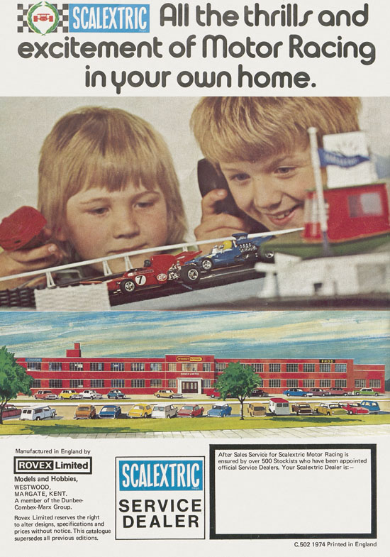 Scalextric International Motor Racing 1974