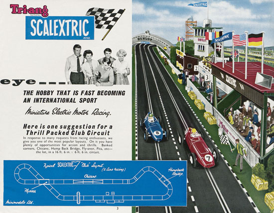 Seite 3 Scalextric Miniature Electric Motor Racing 1962