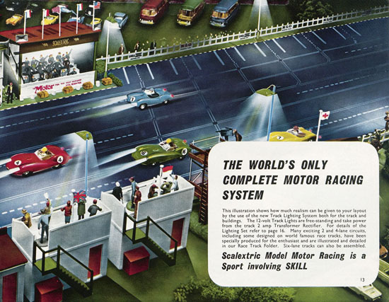 Seite 13 Scalextric Miniature Electric Motor Racing 1962