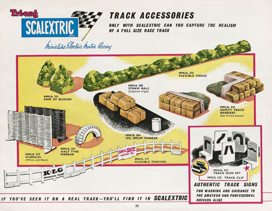 Seite 20 Scalextric Miniature Electric Motor Racing 1962