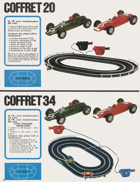 Seite 2 Scalextric catalogue 1968-1969
