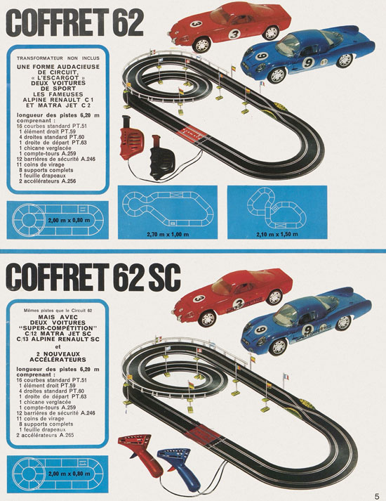 Seite 5 Scalextric catalogue 1968-1969