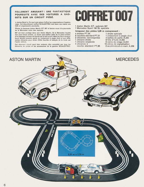 Seite 6 Scalextric catalogue 1968-1969