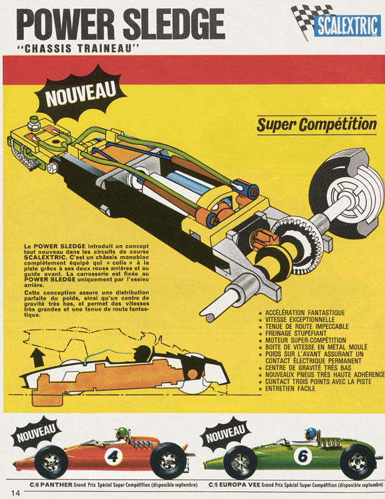 Seite 14 Scalextric catalogue 1968-1969