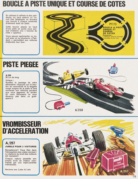 Seite 19 Scalextric catalogue 1968-1969