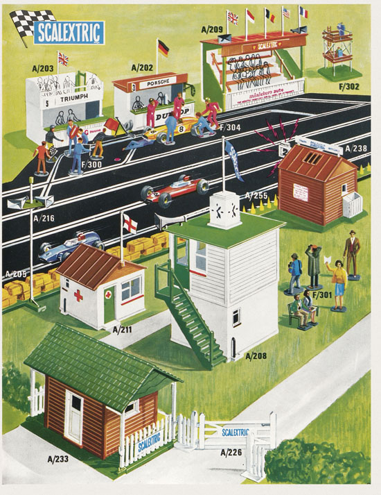 Seite 23 Scalextric catalogue 1968-1969