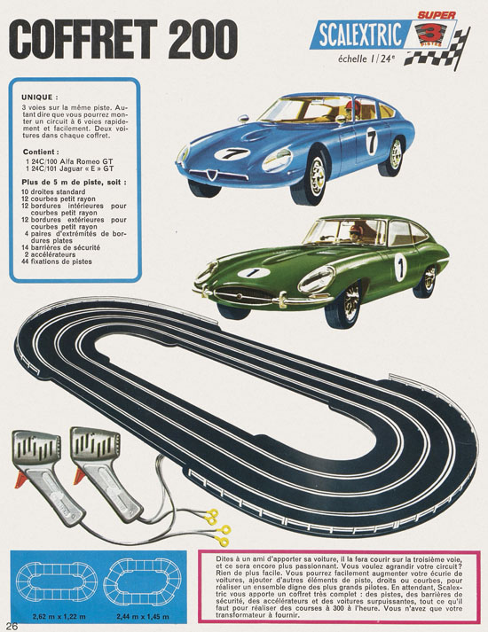 Seite 26 Scalextric catalogue 1968-1969