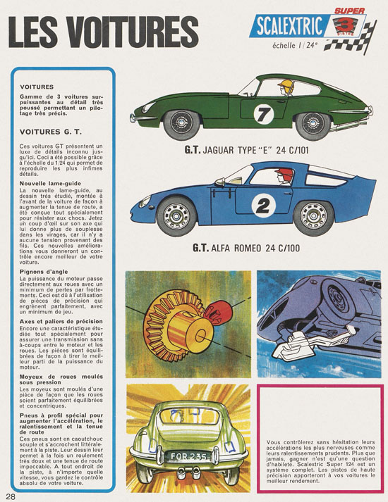 Seite 28 Scalextric catalogue 1968-1969