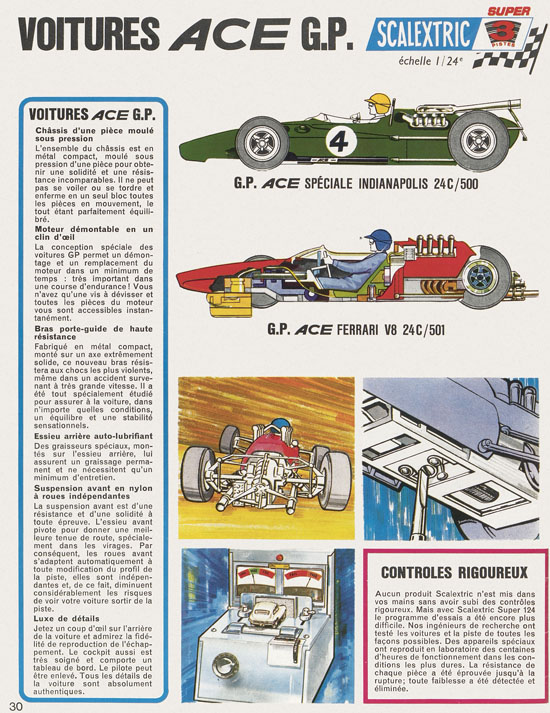 Seite 30 Scalextric catalogue 1968-1969