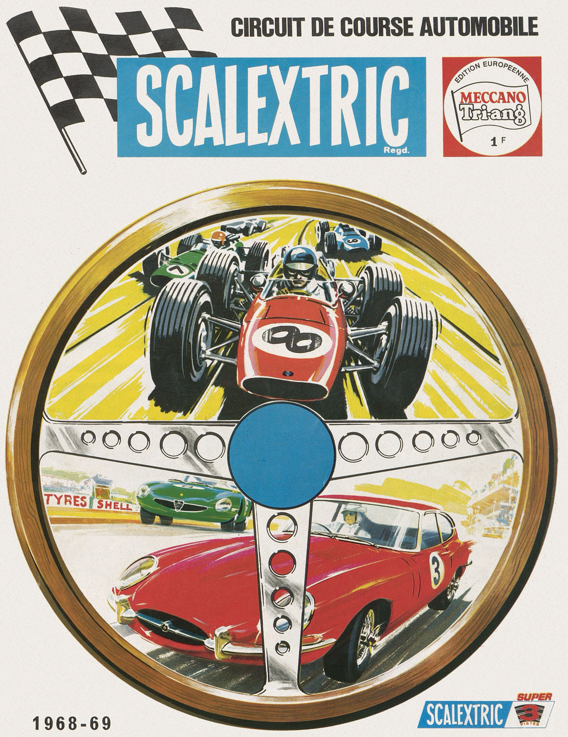 Scalextric catalogue 1968-1969