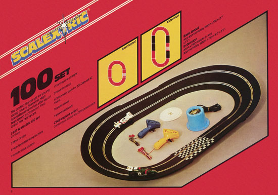 Scalextric Electric Motor Racing catalog 1978