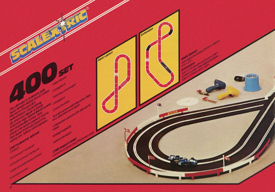 Scalextric Electric Motor Racing catalog 1978