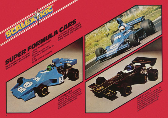 Scalextric Electric Motor Racing catalog 1978