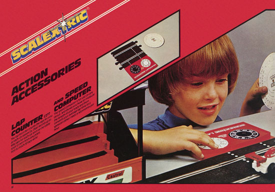 Scalextric Electric Motor Racing catalog 1978