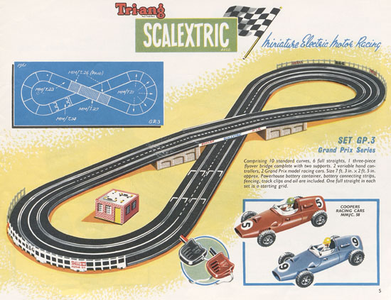 Seite 5 Scalextric Miniature Electric Motor Racing 1961