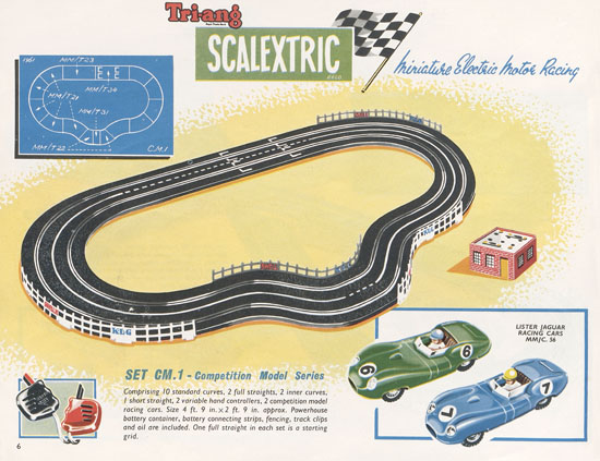 Seite 6 Scalextric Miniature Electric Motor Racing 1961