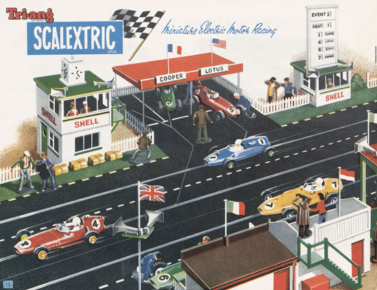 Scalextric Miniature Electric Motor Racing 1961