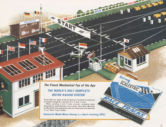 Seite 13 Scalextric Miniature Electric Motor Racing 1961